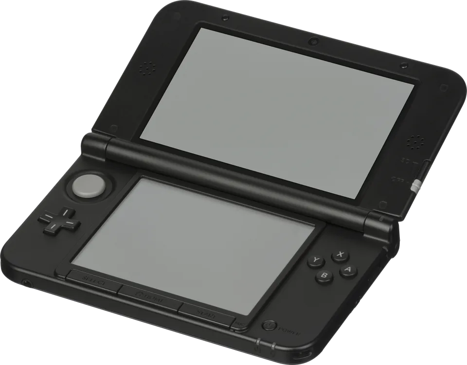 Nintendo 3DS XL handheld opened